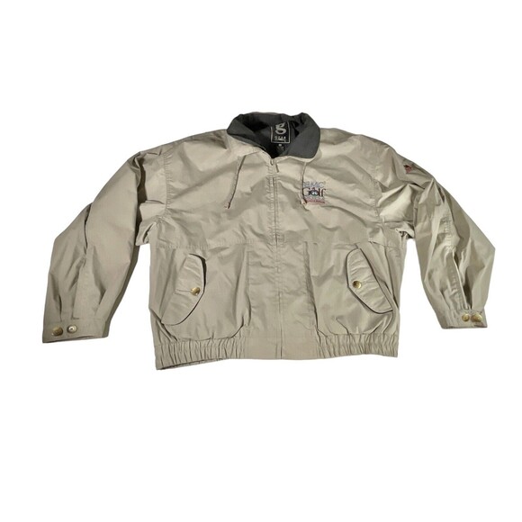 NBC Sports Weatherproof Jacket SZ XL ~ EMC Golf Skills Challenge Elastic Waist - Picture 11 of 16